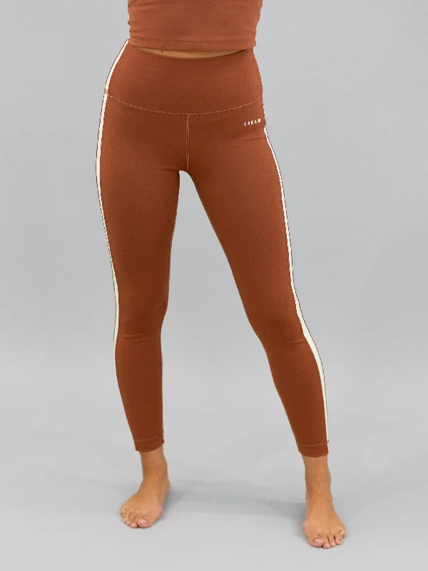 Cream Yoga Hana 7/8 Length Legging