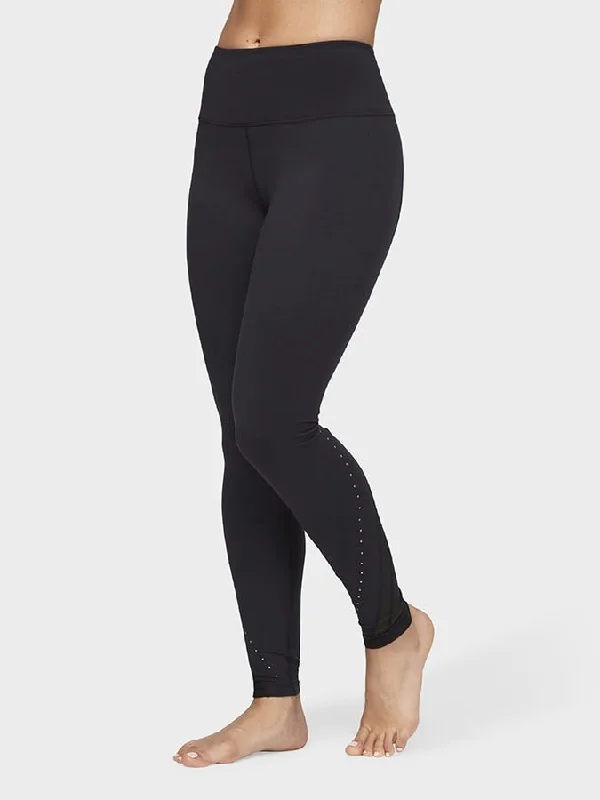 Manduka Revelation Women's Studded Yoga Leggings - Black