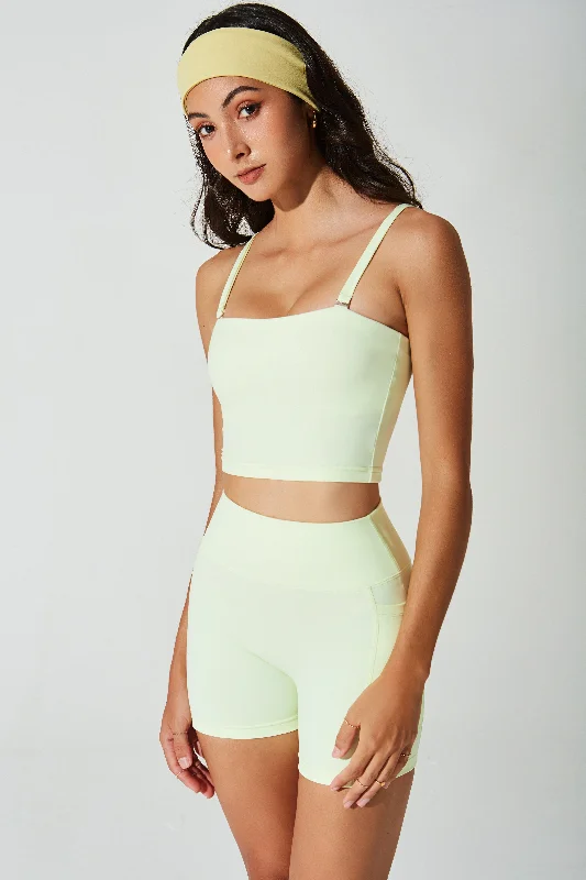 Mariah Pocket Short - Lemon