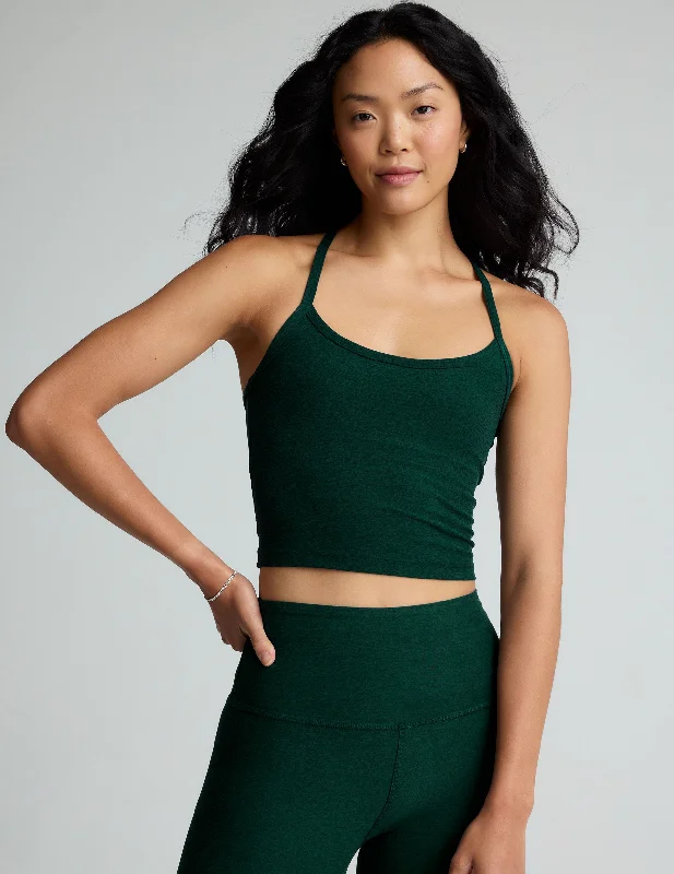 Spacedye Slim Racerback Cropped Tank