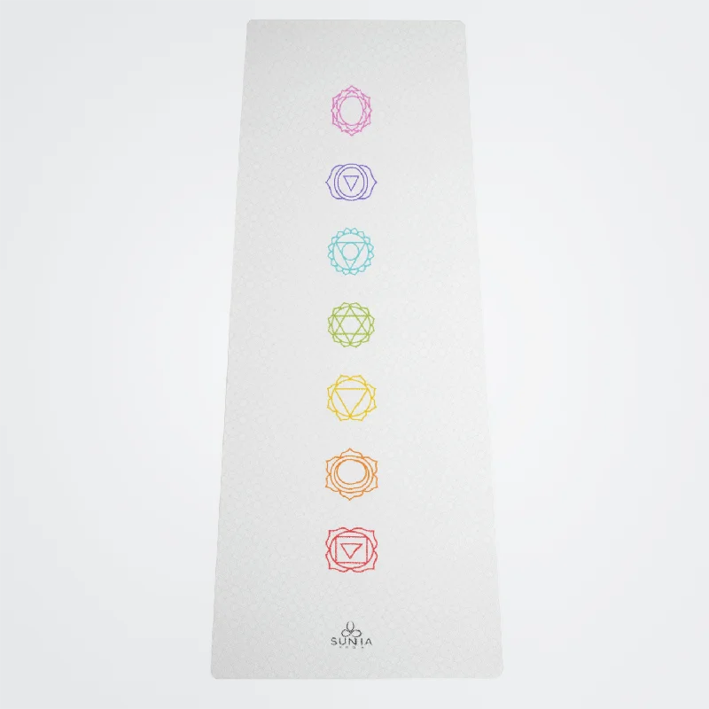 White Chakra Premium Yoga Mat