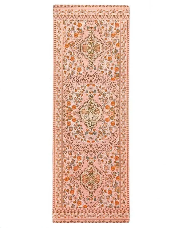 4 mm Salty Peach Yoga Mat + Strap