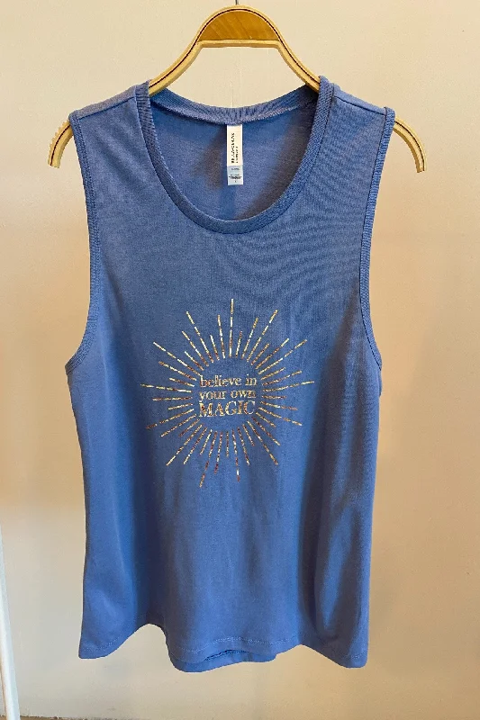 Believe in your own magic Muscle Tank