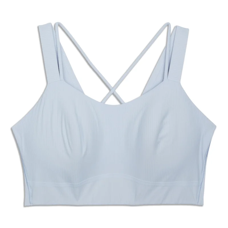 Like A Cloud Longline Ribbed Bra - Resale