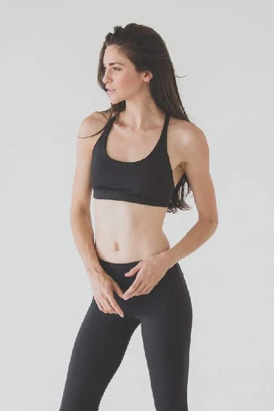 Skinny Mini Bra - Black